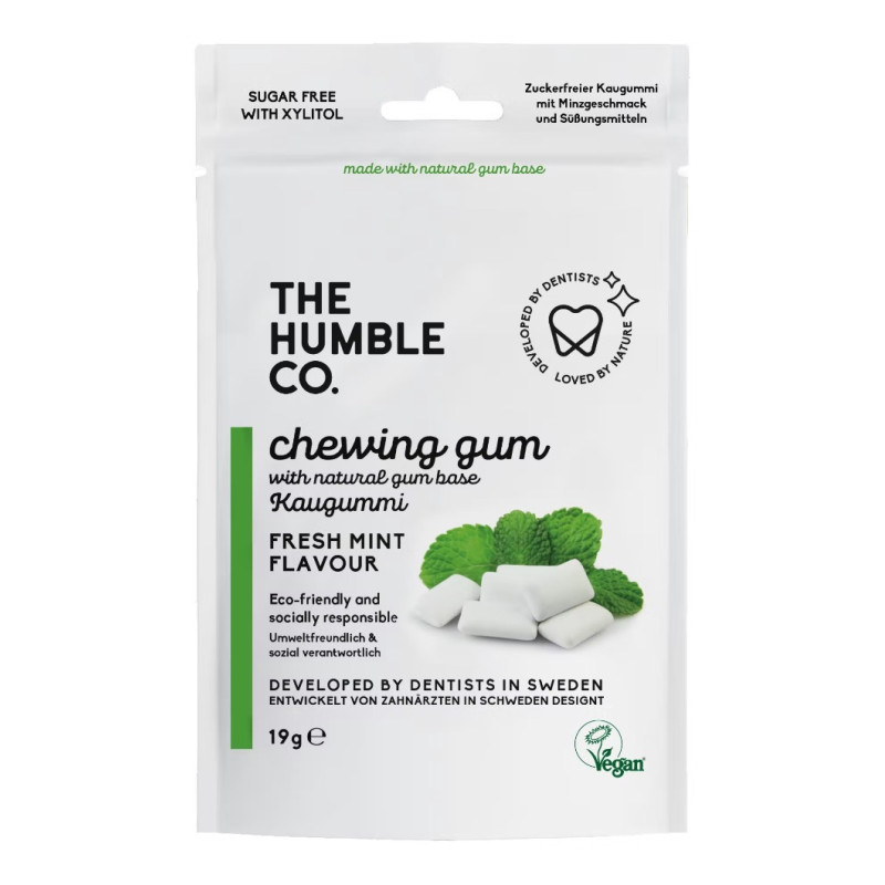 Chewing-Gums Naturels à la Menthe THE HUMBLE CO - 19g
