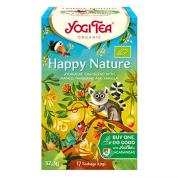 infusion happy nature yogi tea x17