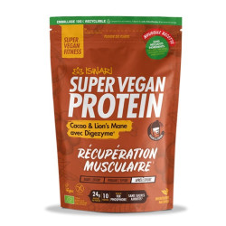 super vegan protein iswari chocolat hydne herisson 350g