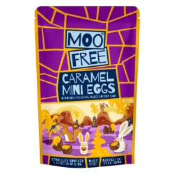 easter eggs moo free chocolat caramel 85g