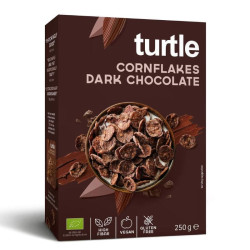 turtle corn flakes dark chocolate 250g