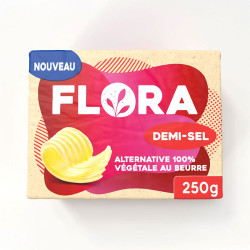 beurre demi-sel flora professional