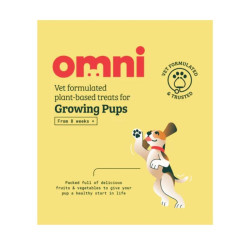 friandise vegan growing pups omni pet 70g