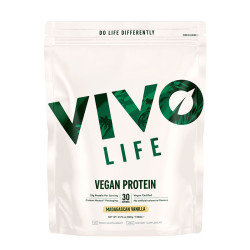 Vivo life vanilla protein powder 900g