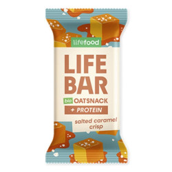 lifefood lifebar oat snack caramel sale crisp 40g