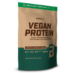vegan protein biotech usa chocolat cannelle 500g