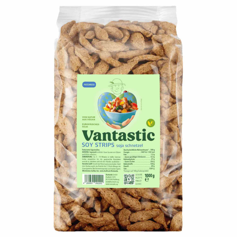 proteines de soja texturées émincés Vantastic Foods