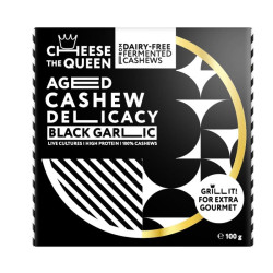 delice noix de cajou vieilli et fermente ail noir cheese the queen 100g