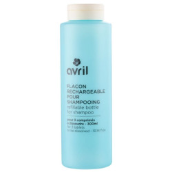 flacon rechargeable pour shampoing avril 300ml