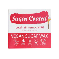 sugar coated leg hair removal kit 250g