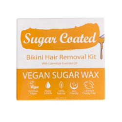sugar coated bikini hair removal kit 200g