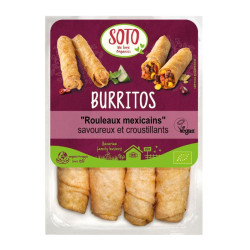 burritos vegan rouleaux mexicains soto 190g