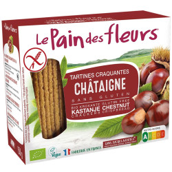 Le pain des fleurs Châtaigne Bio - Sans Gluten