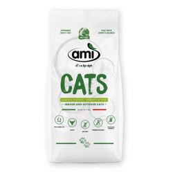 croquette pour chat amicat 1,5 kg