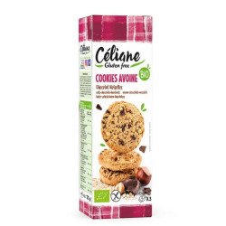 cookie avoine chocolat noisette celiane