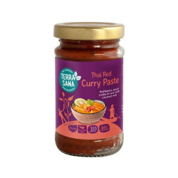 pate de curry rouge bio Terrasana 120g