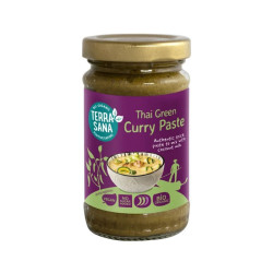 pate de curry vert bio Terrasana 120g