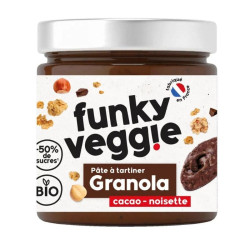 pate a tartiner granola cacao noisette funky veggie 200g