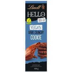 chocolat lindt hello vegan cookie 100g