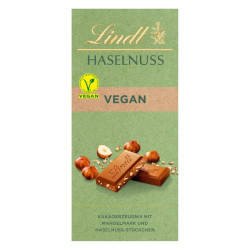 chocolat noisette Lindt vegan 100g