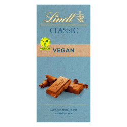 chocolat classic Lindt vegan 100g