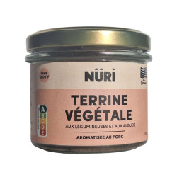 terrine vegetale aromatise porc nuri 100g