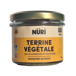 terrine vegetale aromatise poulet nuri 100g