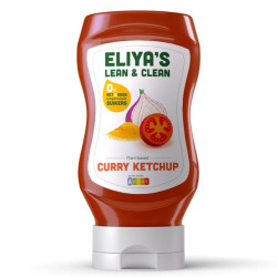 sauce ketchup au curry eliya's lean and clean 300ml