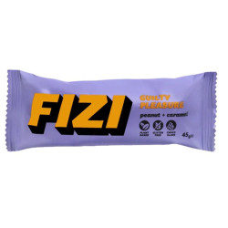 barre fizi cacahuetes caramel 45g