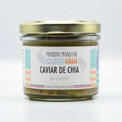 caviar de chia au cumin maison manlène 110g