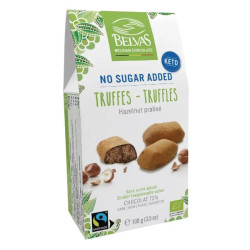 truffes pralinées vegan sans sucres ajoutes belvas