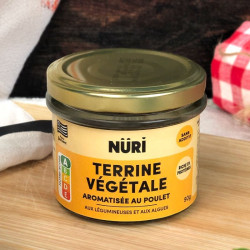 terrine végétale nuri aromatisé poulet 90g