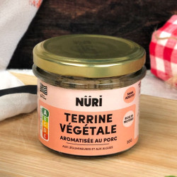 terrine végétale nuri aromatisé porc 90g