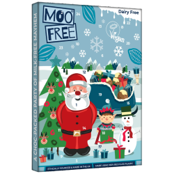 calendrier de l'avent moo free chocolat blanc