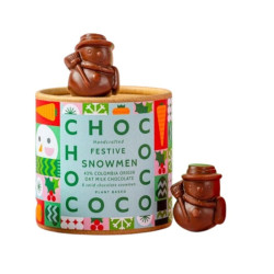 oat milk chocolate snowmen chococo 100g