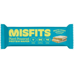 misfits protein wafer white choc vanilla 37g