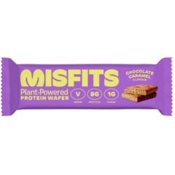 misfits protein wafer chocolate caramel 37g