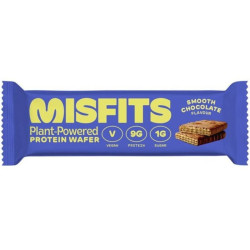 misfits protein wafer white smooth chocolate 37g