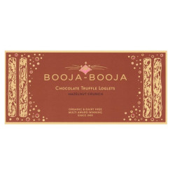 chocolate truffle loglets hazelnut crunch booja booja 115g