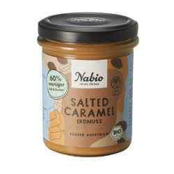 pate a tartiner caramel cacahuetes nabio 175g