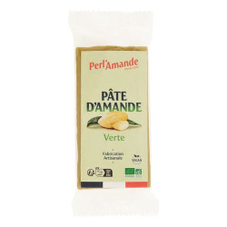 pâte d'amande verte perlamande 200g