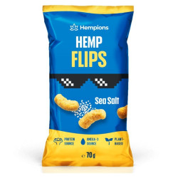 hemp flips sea salt 70g