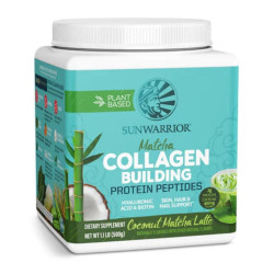 peptides de collagene vegan matcha latte coco sunwarrior 500g