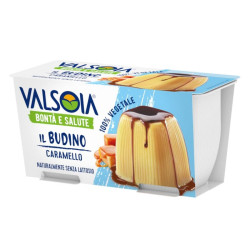 pudding vegan caramel Valsoia