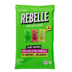 rebelle bonbons fruity bears acidules 50g