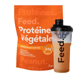 proteine vegetale feed beurre de cacahuete 600g