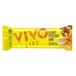 vivo life protein bar lemon cashew 65g