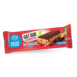 oat bar double chocolat brain foods 70g