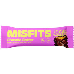 misfits protein bar brownie batter 50g