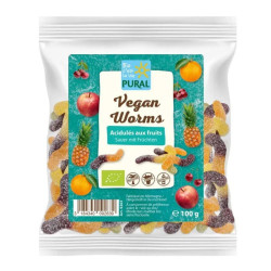 bonbons vers acidules pural 100g